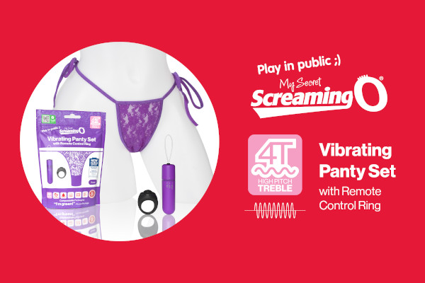 Screaming O Adds My Secret Vibrating Panty Set to Product Line