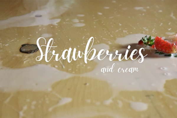 GoAskAlex Stimulates the Senses with New Solo Scene, Strawberries and Cream