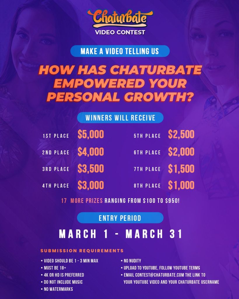 Chaturbate video contest