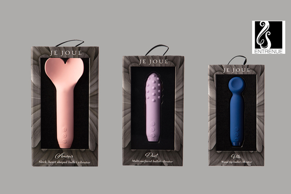 Entrenue Proudly Shipping 3 New Cleverly Designed Rumbly Bullet Vibes from Je Joue