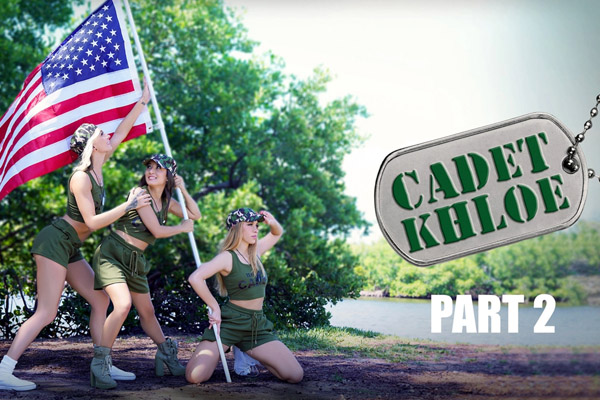 TeamSkeet Premieres Part 2 of Their Movie Series: Cadet Khloe, Starring Khloe Kapri
