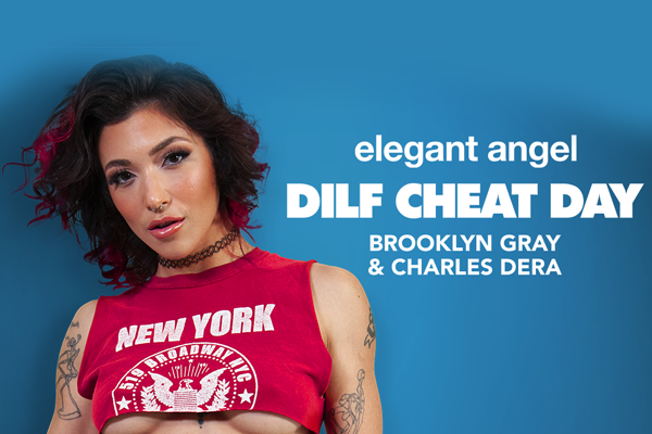 Brooklyn Gray Serves Up A “DILF Cheat Day” For Elegant Angel
