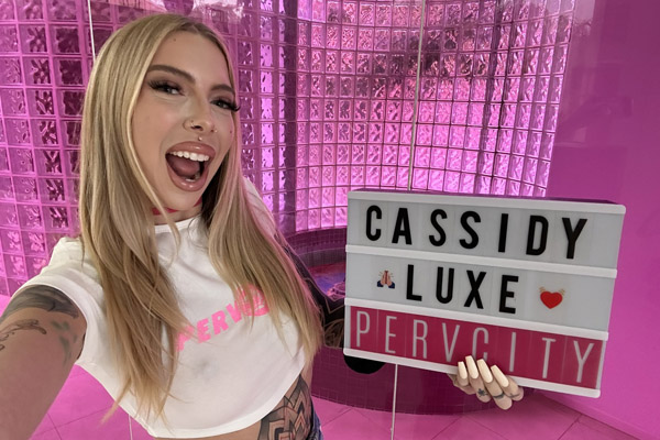 Cassidy Luxe Makes Her Highly-Anticipated PervCity Debut