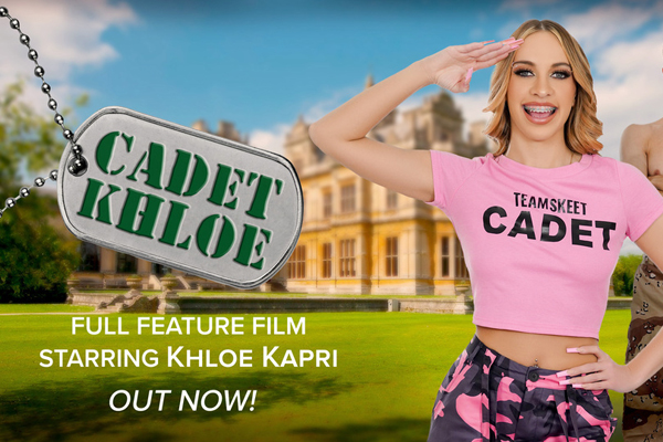 Cadet Khloe: The Full Movie Is Premiering on TeamSkeet, Starring Khloe Kapri