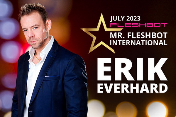 Erik Everhard Named ‘Mr. Fleshbot International’ for July