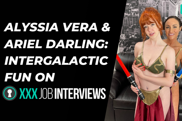Alyssia Vera and Ariel Darling: Intergalactic Fun on XXXJobInterviews.com