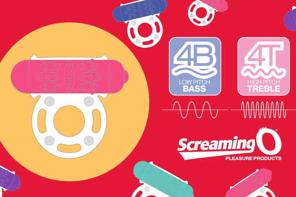 Screaming O Introduces Enhanced 4B and 4T OWow Vibrating Rings, Redefining Shared Pleasure