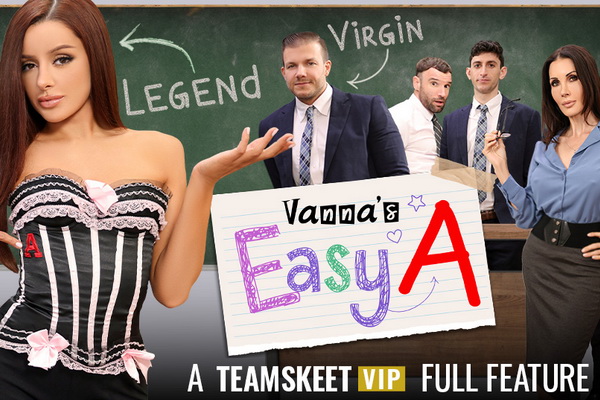 Vanna Bardot Gets Scandalous: TeamSkeet VIP Premiere of ‘Vanna’s Easy A’