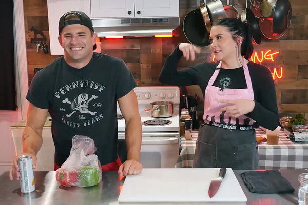 Riley Jean Guests on Riotous ‘Cooking With Nathan’