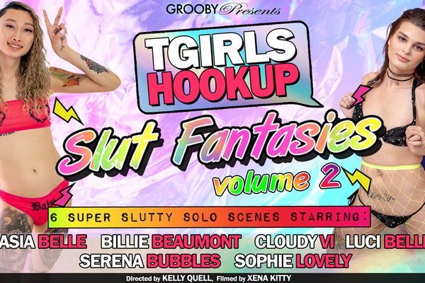 Grooby’s ‘TGirls Hookup: Slut Fantasies Volume 2’ Now Available
