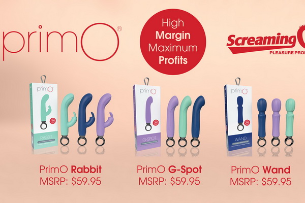 Screaming O’s PrimO Line of Rechargeable Vibes Back in Stock After a Sold-Out Debut