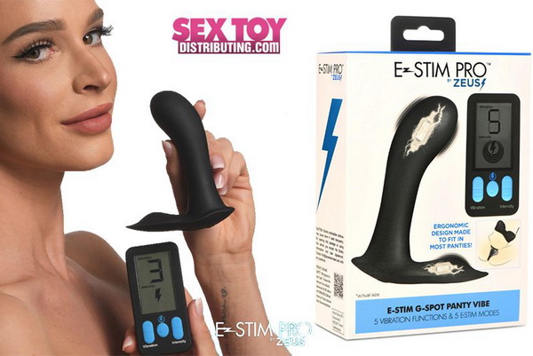 SexToyDistributing.com Shipping Wearable E-Stim Pro Panty Vibe from Zeus Electrosex