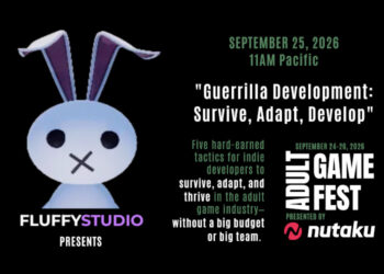 Adult Game Fest Adds FluffyStudio Founder for “Guerrilla Development” Session