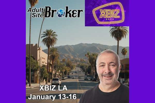 Bruce of Adult Site Broker Will Be at XBIZ LA