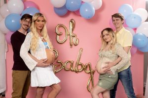 Aubrey Kate Stars in Preggo World's 'Showered with Love'
