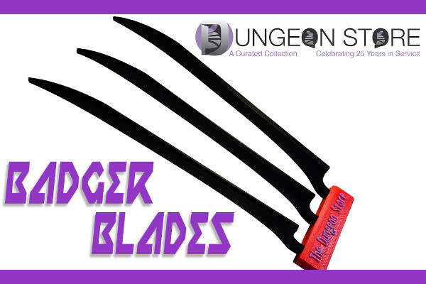 The Dungeon Store Debuts ‘Badger Blades’ for Electro Play