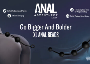 Blush Expands the Anal Adventures Collection with the Platinum X-Large Anal Beads