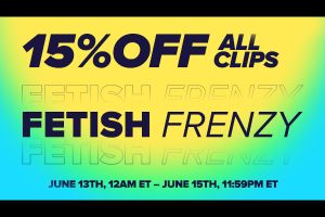 Clips4Sale Launches 'Fetish Frenzy' Promotion