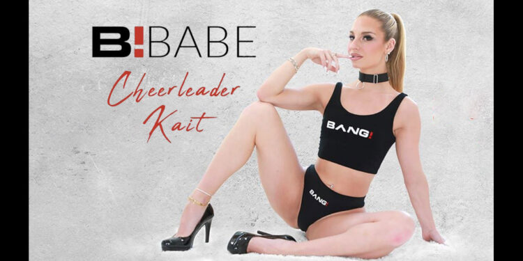 Cheerleader Kait Reflects on Being Bang! Babe of the Month for August