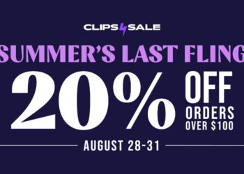 Clips4Sale Announces Four-Day Sale with Up to 20% Off, August 28-31