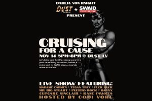 Dahlia Von Knight Throwing SWAID Fundraiser Friday In Las Vegas
