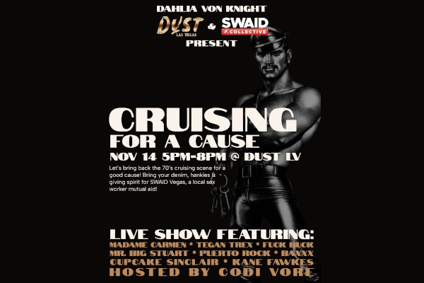 Dahlia Von Knight Throwing SWAID Fundraiser Friday In Las Vegas