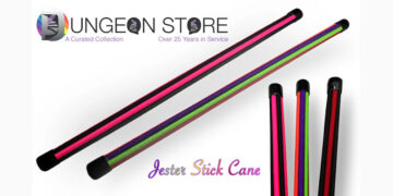 The Dungeon Store Debuts the “Jester Stick Cane” for Impact Play