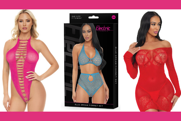 Electric Lingerie Announces 10 New Fishnet Styles