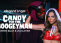 Armani Black Meets the Boogeyman in Elegant Angel Halloween Release