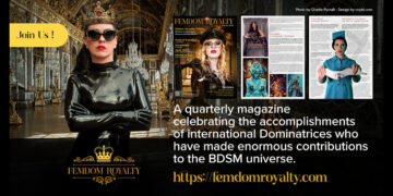 Lady Bellatrix Launches Issue 4 of Femdom Royalty Featuring Mistress Alexandra Wildfire