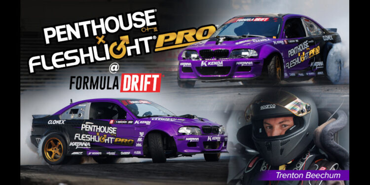 Penthouse X Fleshlight Pro Take Over Formula Drift With Trenton Beechum's 999 BMW