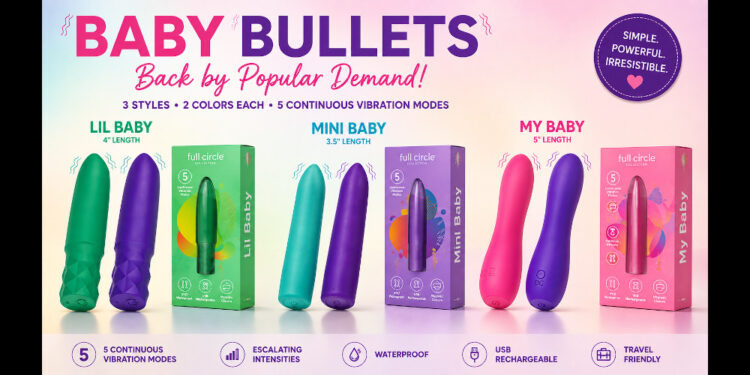 Full Circle's “Baby” Bullet Collection Returns