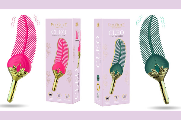 Full Circle: CLEO Feather Tickler “Turns Heads” at ANME, EroSpain