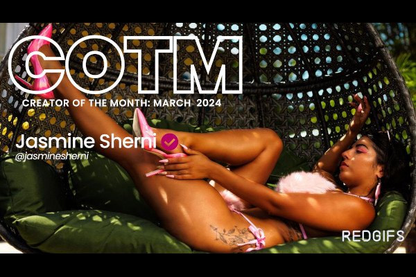Jasmine Sherni is RedGIF's March Creator of the Month