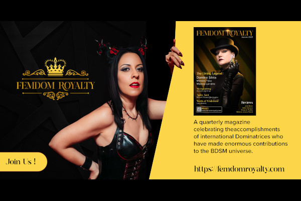 Lady Bellatrix Launches “Femdom Royalty,” Quarterly Mag and Lifestyle Blog