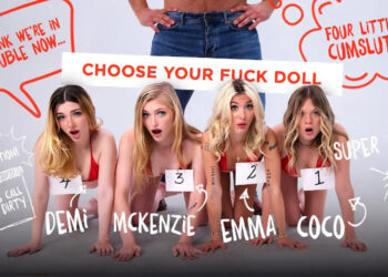 McKenzie Mae Joins a Crowded Casting Couch for Pervz