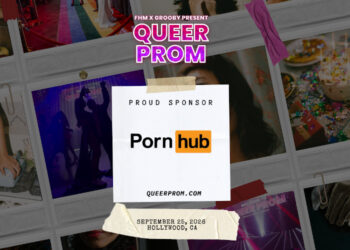 Pornhub Announced as Platinum Sponsor of Grooby's Queer Prom
