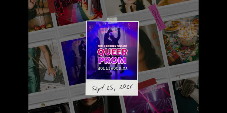 Grooby and FHM's Queer Prom Industry Event Returns September 25th in Hollywood