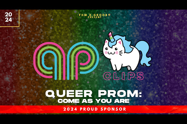 APClips Comes Aboard as Gold Sponsor of FHM & Grooby’s ‘Queer Prom’