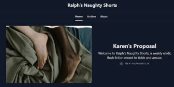 Ralph Greco, Jr. Debuts Substack of Erotic Fiction