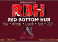 Red Bottom Productions Launches New Website, Red Bottom Hub