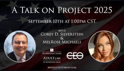 Attorney Corey D. Silverstein to Appear on Sex Work CEO Twitter Space Sept. 10