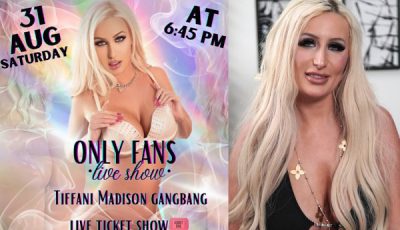 Tiffani Madison to Stream 1st Gangbang Live on OnlyFans Saturday