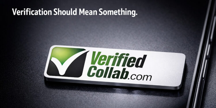 VerifiedCollab.com Launches $1/Month Verification Platform for Creators, Producers