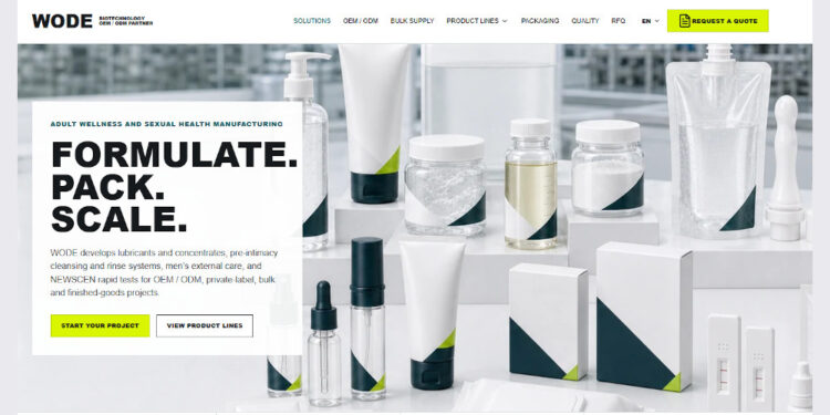 WODE Launches OEM Buyer Resource Centre for Sexual-Wellness Brands