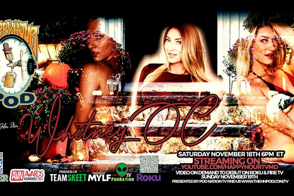 Whitney OC Guests on The Happy Hour Podcast