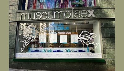 Wicked Sensual Care, Museum of Sex Partner on 'MENOPOSSIBLE' Window Display