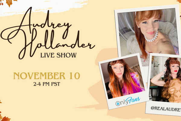 Audrey Hollander to Host Exclusive Live Show on OnlyFans