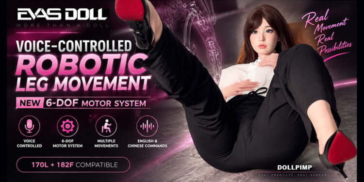 DollPimp Adds Eva’s Doll’s New Voice-Controlled Sex Doll to its Lineup