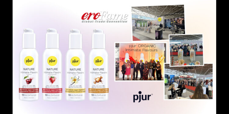 pjur presents new pjur Organic Intimate Flavors at eroFame 2026